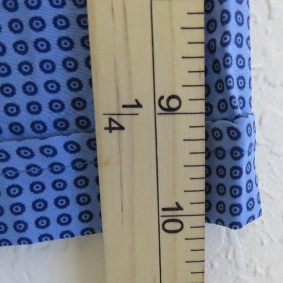 Haggar* Men's Short Sleeve Button Down Curved Hem Chest Pocket Shirt~ Size XXL - Picture 9 of 11